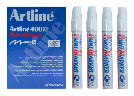 ARTLINE PAINT MARKER 440XF WHITE (12PCS/BOX)