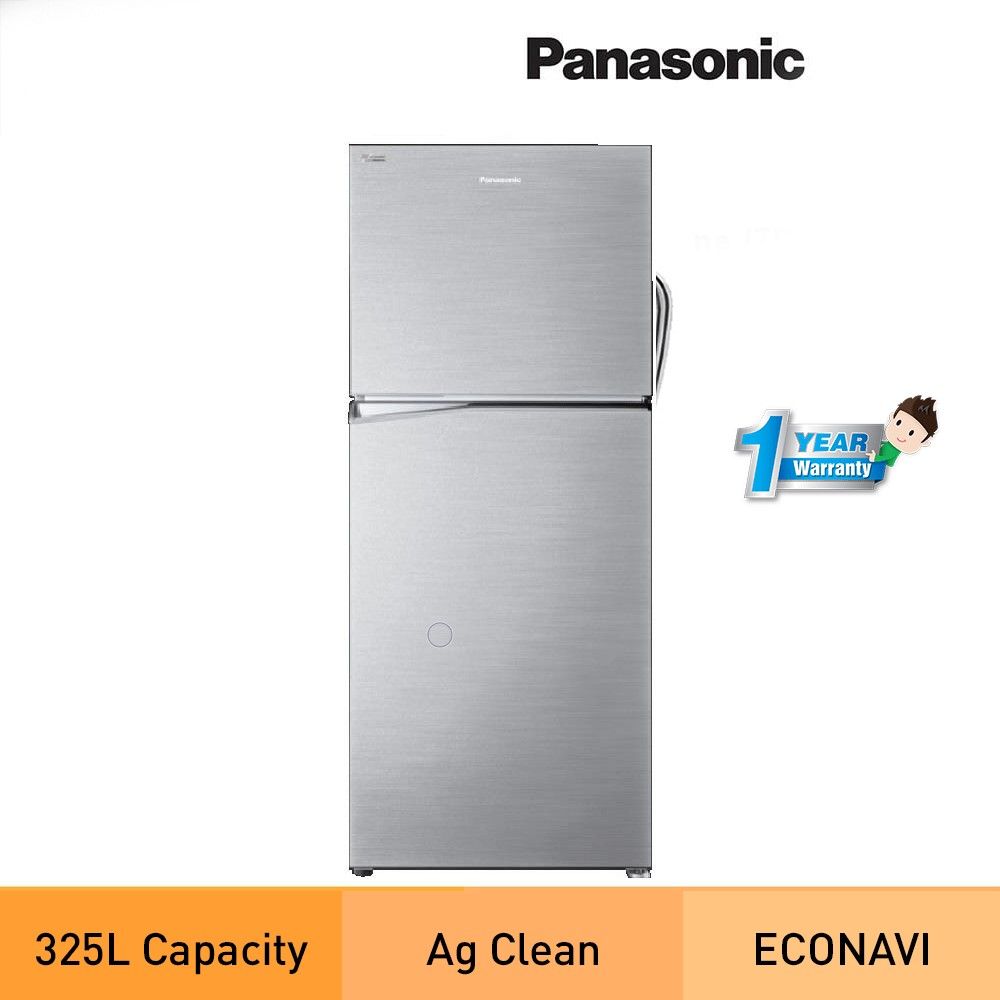 PANASONIC *PANASONIC 306L Inverter 2 Door Fridge/Refrigerator (NR-BL342VS)