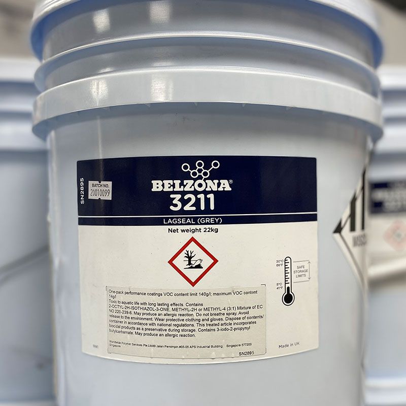 Belzona 3211 Lagseal - Seamless Flexible Thermal Insulation [22kg]