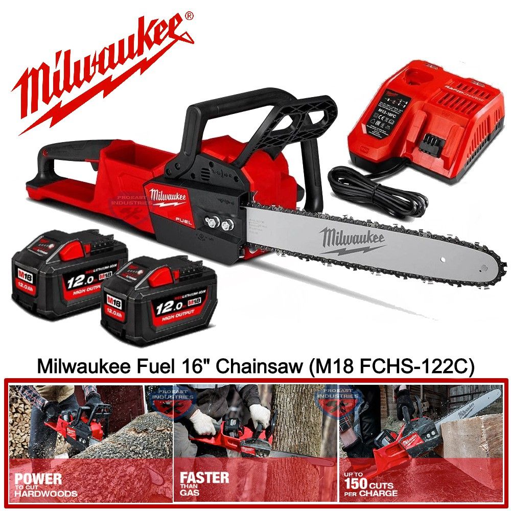 Milwaukee *Milwaukee M18 FCHS Fuel 16" Cordless Chainsaw [Complete Set]