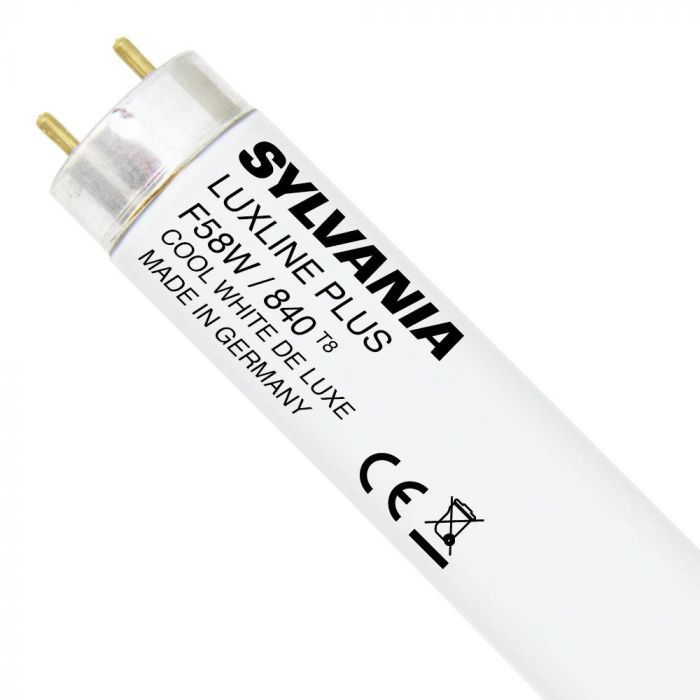 Sylvania *Sylvania F58W/T8/840 T8 LUXLINE PLUS Fluorescent Tube [25s]