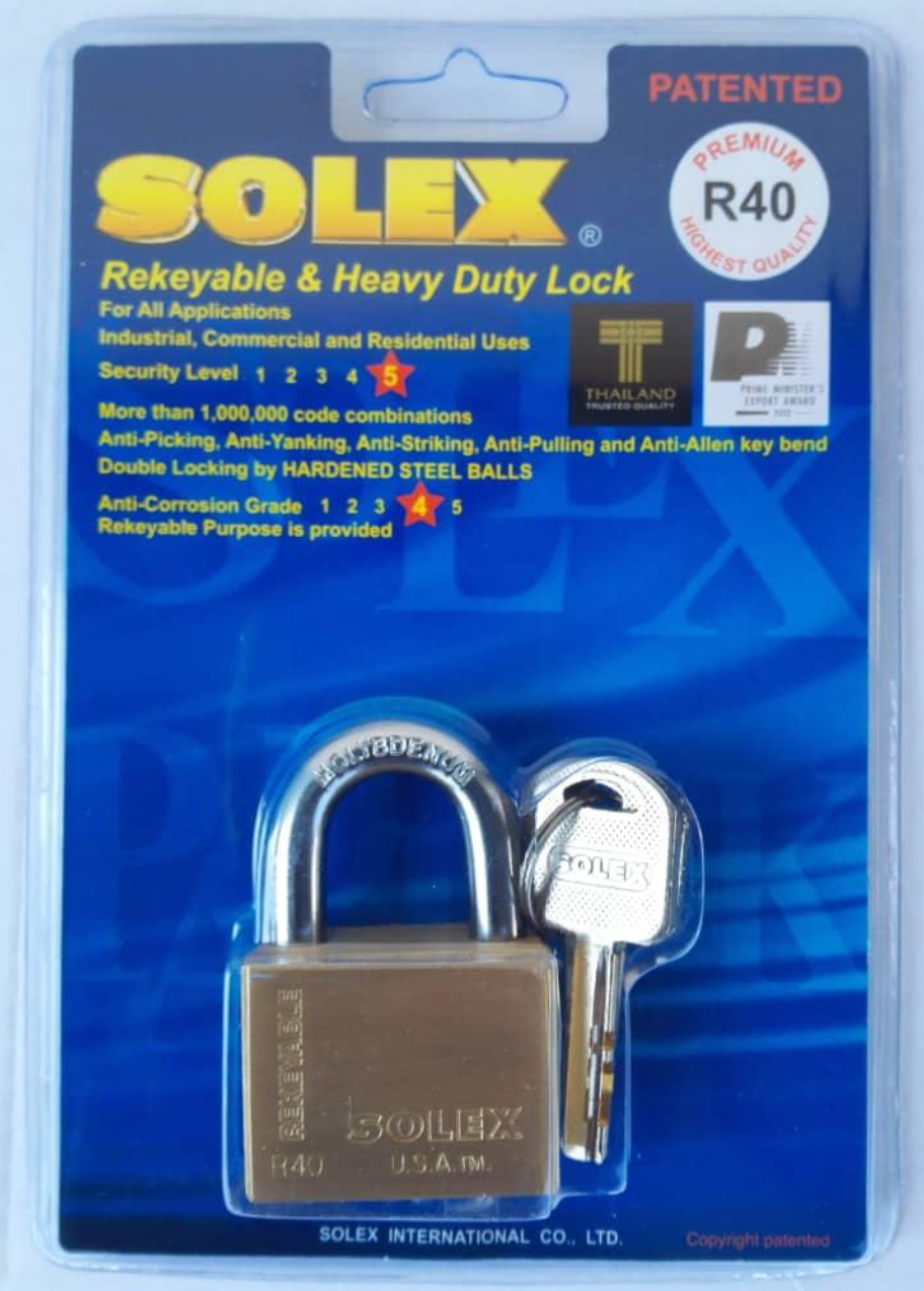R40 brass key alike