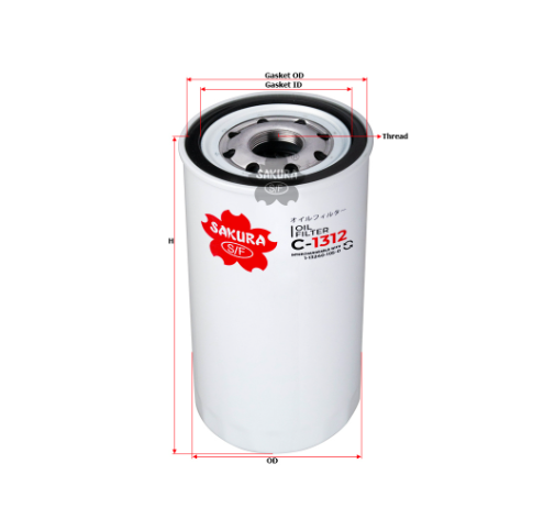 SAKURA LUBE FILTER C-1312