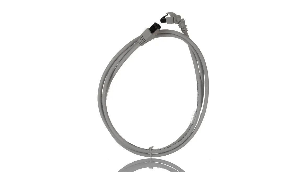 Weidmüller, 1.5m Cat6, Grey RJ45 to Male RJ45 Male, S/FTP Shielded, Terminated LSZH Sheath