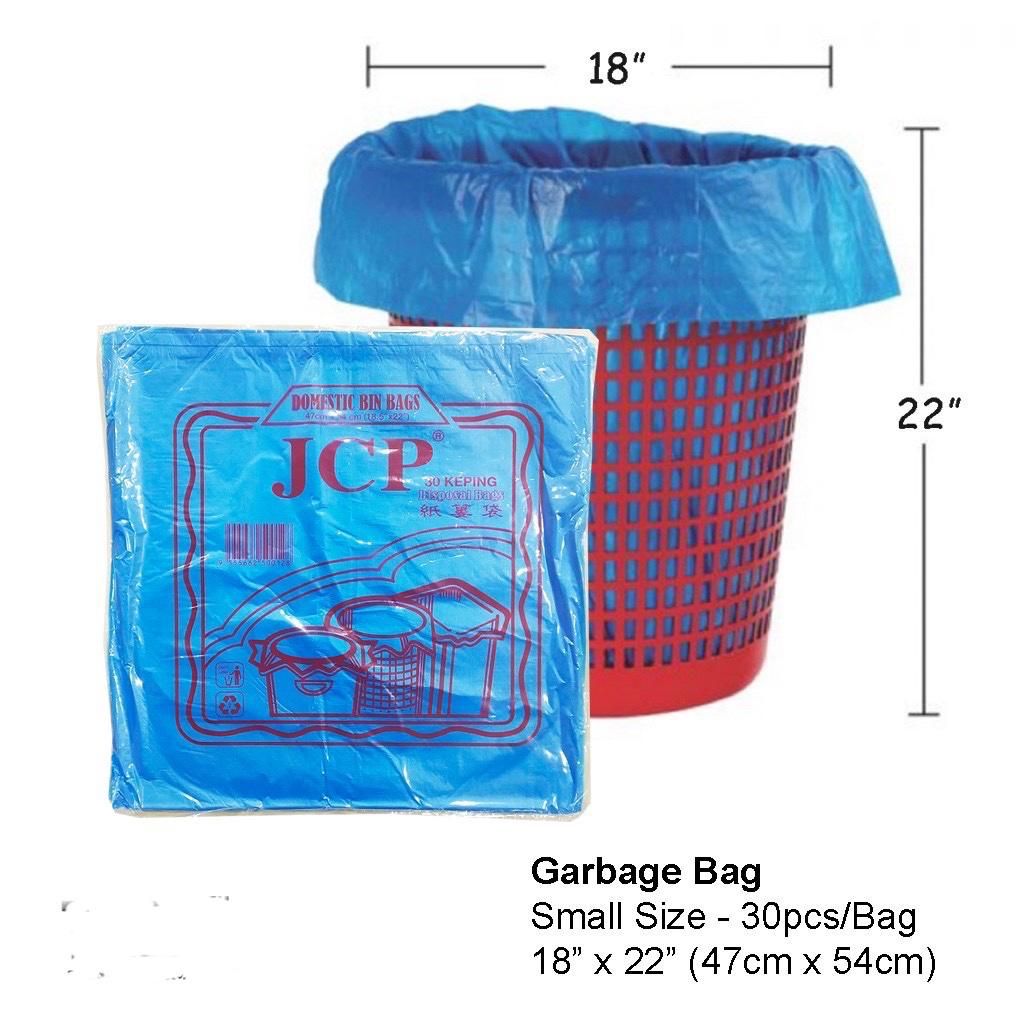 JCP Garbage Bag Small 47cm x 54cm / JCP / Garbage Bag / Small Garbage Bag / Plastic Bag / JCP Garbage Bag