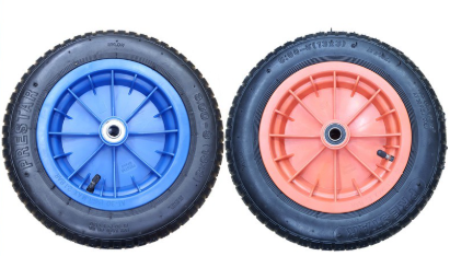 Prestar Wheel Barrow Tyre with PVC Hub 3' (W) x 13' (D) (Pneumatic Type)
