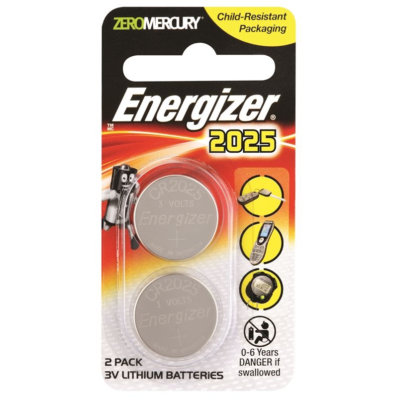 ENERGIZER BUTTON BATTERY CR2025 / CR2025 / BATTERY