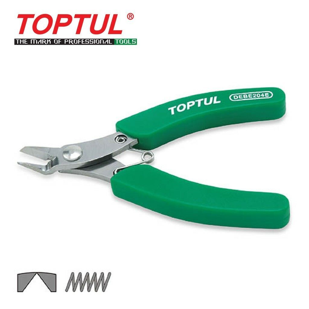 TOPTUL MINI SIDE CUTTER PLIERS DEBE204E