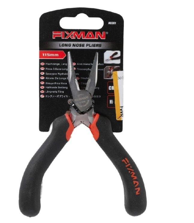 FIXMAN LONG NOSE PLIERS (4.5")