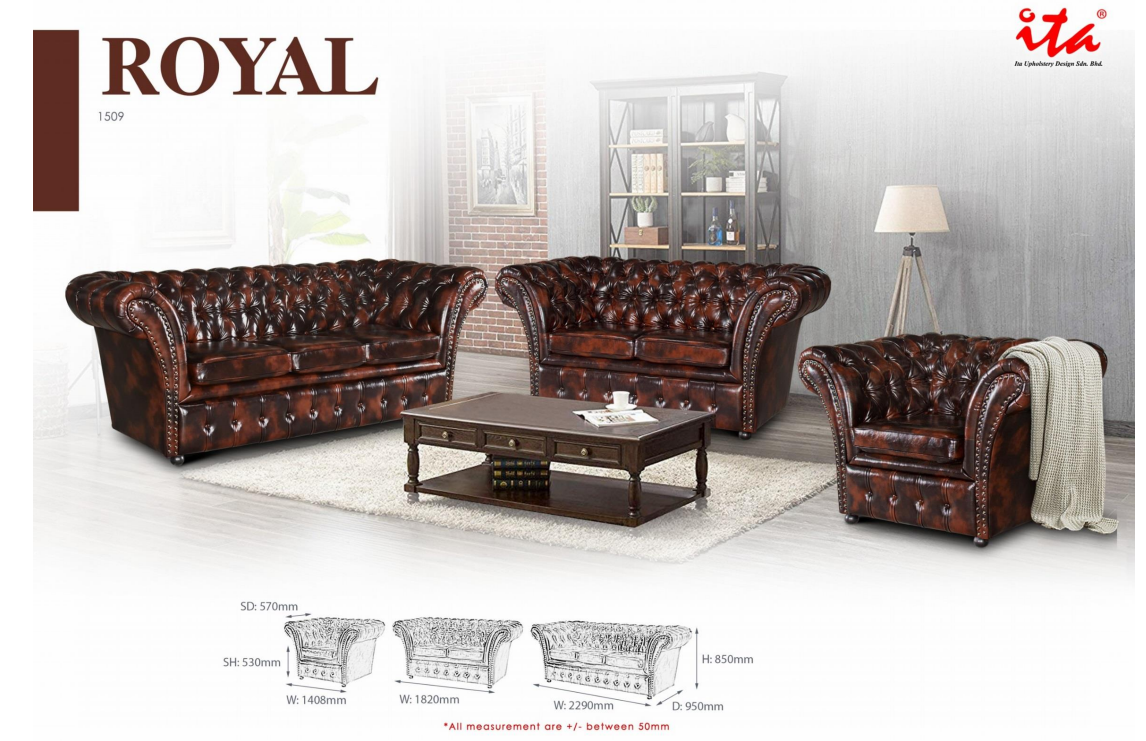 ITA OFFICE SOFA SET - ROYAL 1509