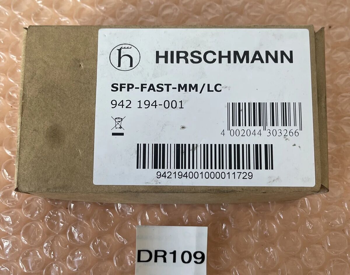 Belden Hirschmann Fibre Optic Transceiver, 1W Power Consumption - SFP-FAST-MM/LC-EEC