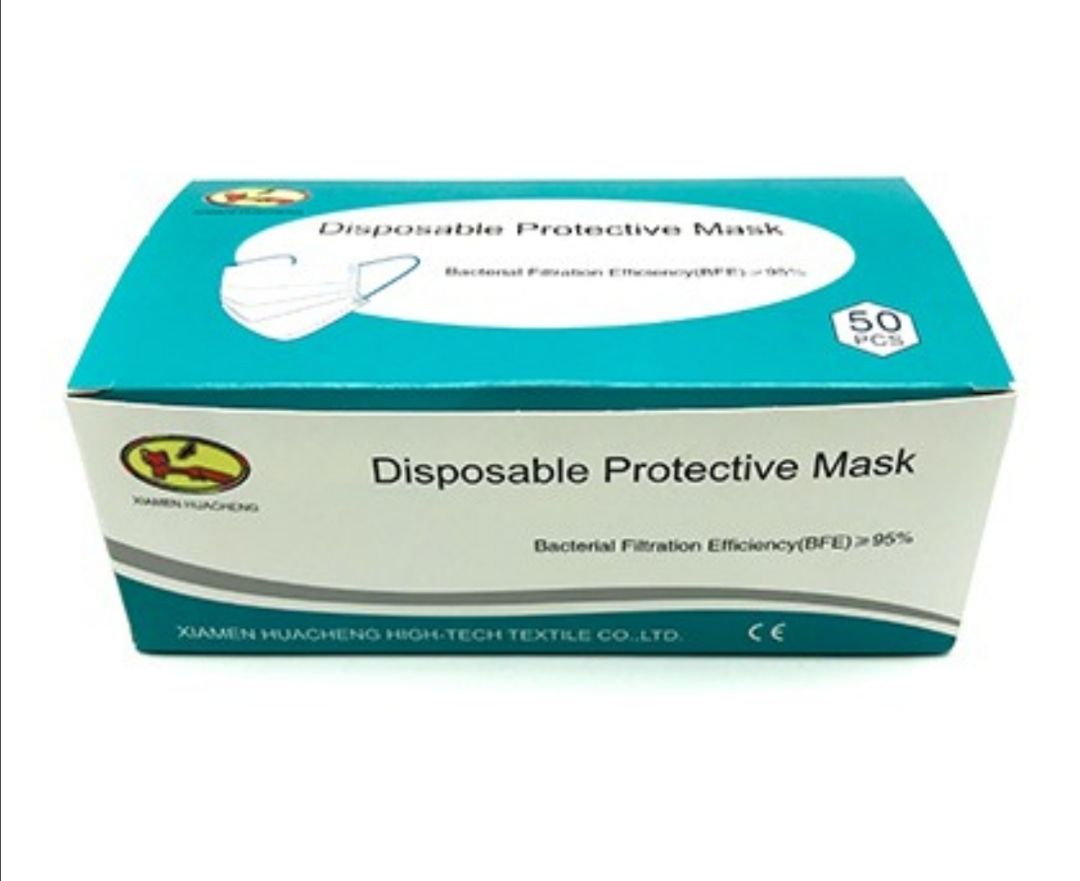 NA FACE MASK 3PLY 175MM X 95MM WITH BOX ADULT FACEMASK