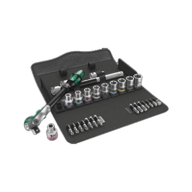 Wera *Wera 004079 28 Piece , 1/2 in Imperial Socket Set