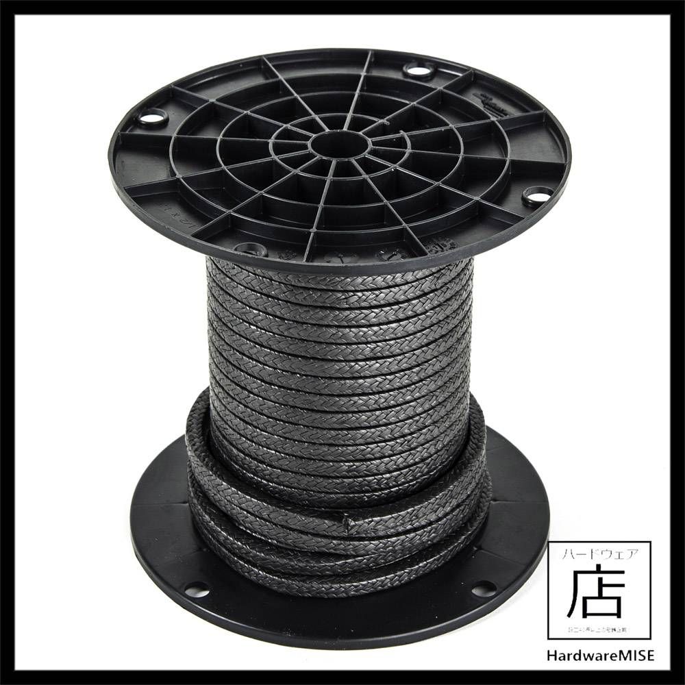 HAMILTON PTFE GRAPHITE BRAIDED GLAND PACKING SQUARE 10MM
