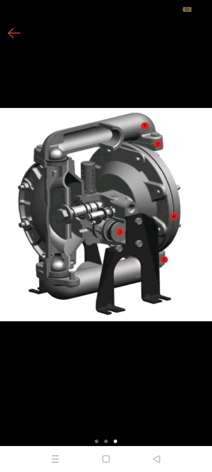 ARO Diaphragm Pump Model : 666120-3EB ARO Diaphragm Pump Size-1" Model : 666120-3EB