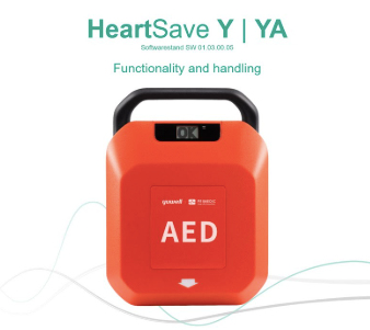 AUTOMATED EXTERNAL DEFIBRILATOR (AED) MODEL: PRIMEDIC YUWELL Y8 SERIES (COMPLETE SET)