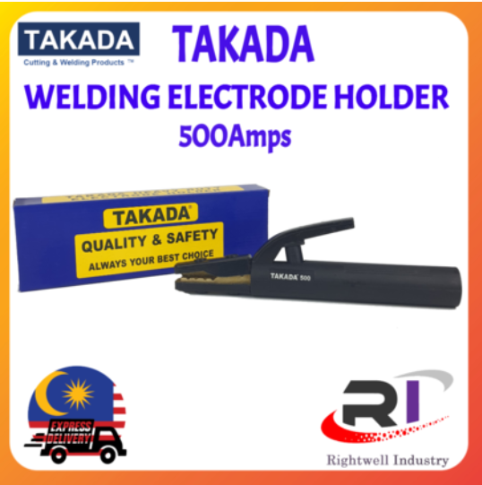 RIGHTWELL TAKADA WELDING ELECTRODE HOLDER 500AMPS ARC/SMAW/MMA WELDING