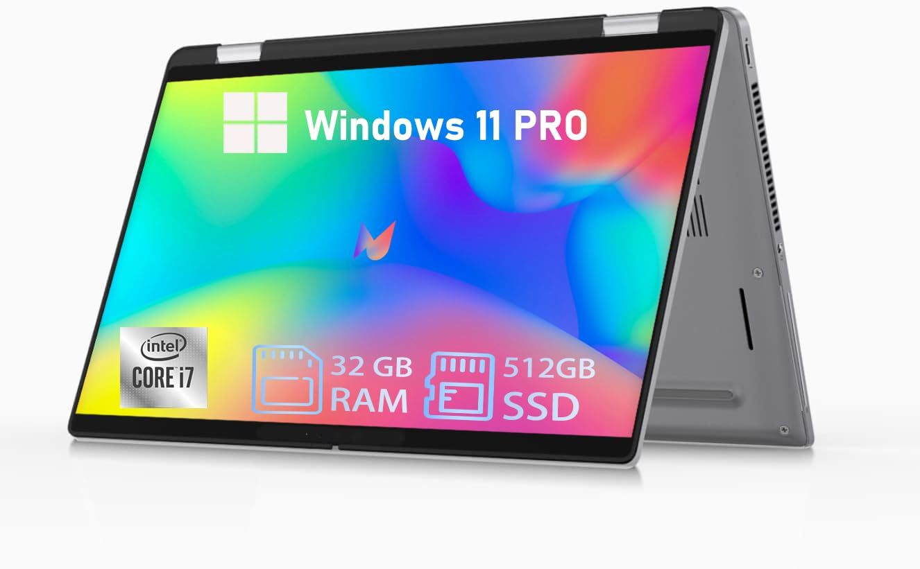 Dell Latitude 7430 2 in 1 i7-1265U 16GB DDR4 RAM 512GB M.2 SSD Win 11 Pro Touchscreen Laptop (Refurbished)