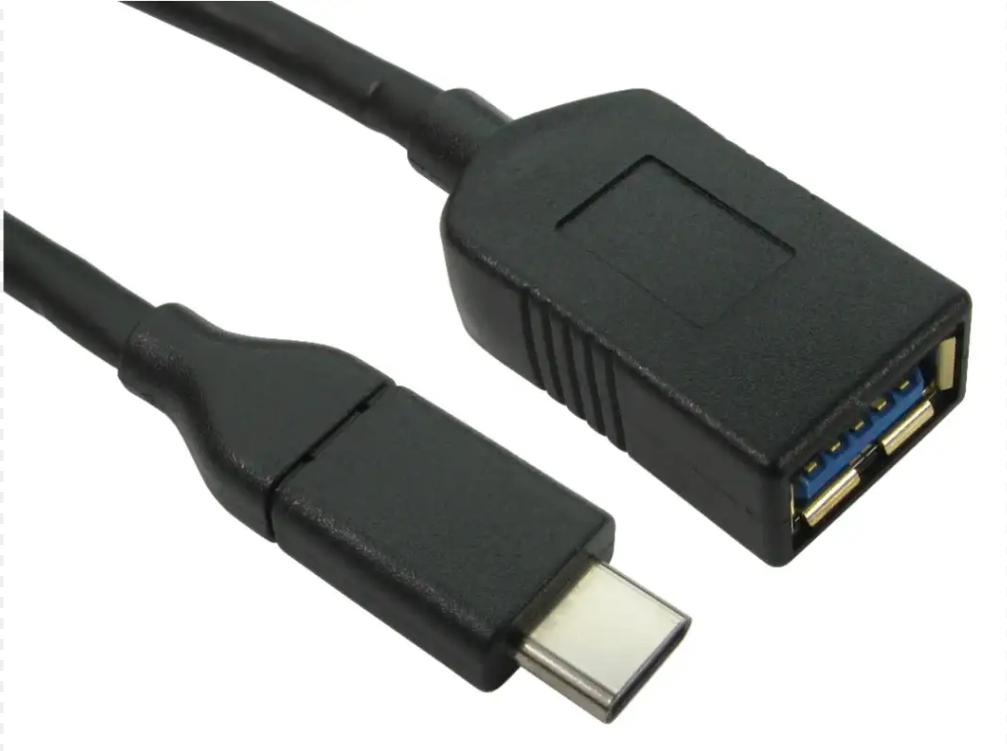 QP USB 3.0 Male to USB3.1 Female Type-A; Type-C