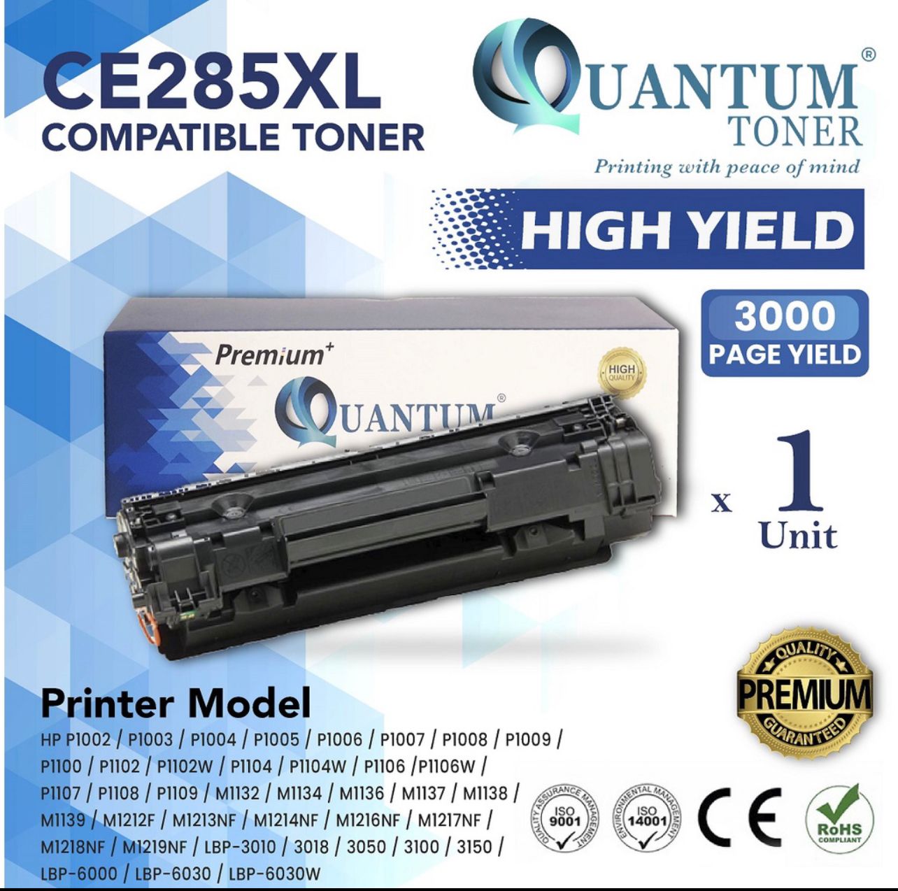 HP Toner Cartridge HP LaserJet Black @ 3000pages
