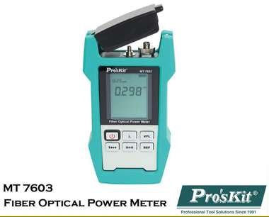 PRO’SKIT FIBER OPTIC POWER METER WITH MEMORY FUNCTION MT-7603-C