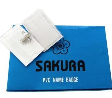 SAKURA PVC NAME BADGE - 50'S