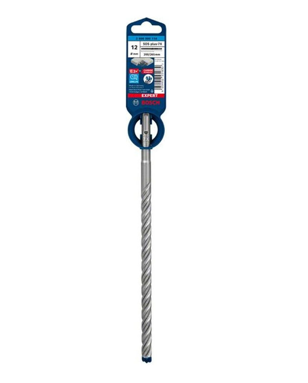 BOSCH EXPERT SDS PLUS-7X HAMMER DRILL BIT 12 X 200 X 265 MM (2608900110)