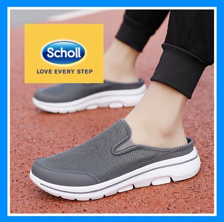 Scholl shoes men Flat shoes men Korean Scholl men shoes sports shoes men walking sneakers