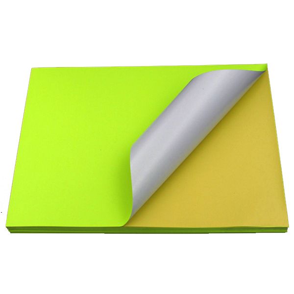 Colour sticker papaer 80gsm