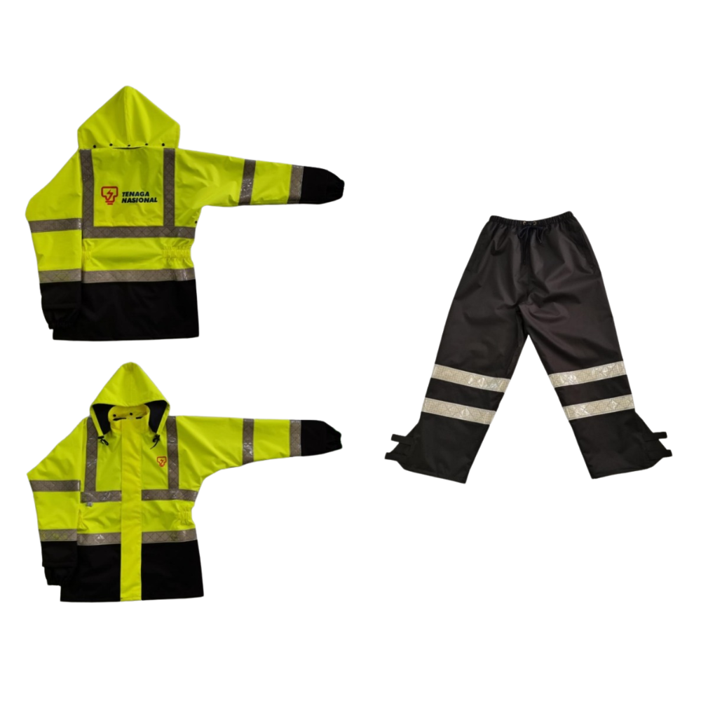 OEM RAINCOATS CUSTOM LOGO WITH SIRIM