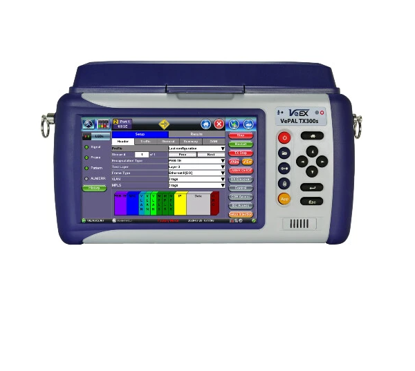 VeEX TX300s All-in-One Optical and Service Test Platform