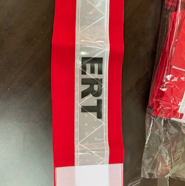 ERT ARMBAND FOR ERT TEAM RESCUE TEAM / COMPANY ERT TEAM