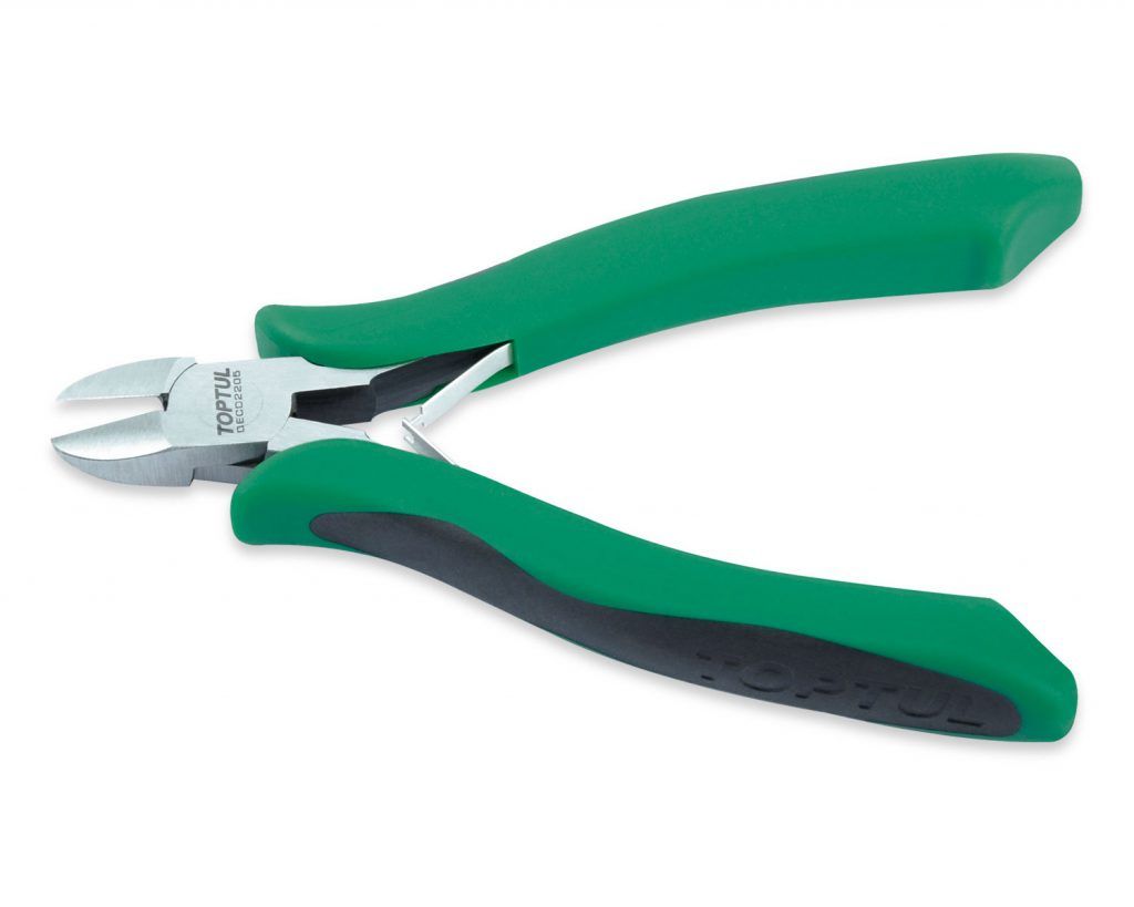 TOPTUL PRO-SERIES ELECTRONICS DIAGONAL CUTTING PLIERS DECD2205