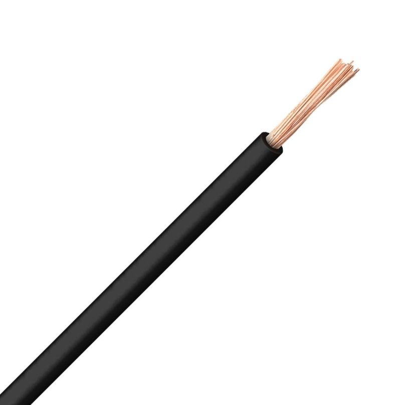 Lapp ÖLFLEX® H07Z-K 90° Series Black 1.5 mm² Hook Up Wire, 15 AWG, 100m, 4726011