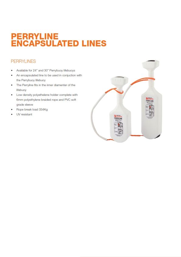 PERRYLINES *Perry Line Encapsulated Safety Line, 6mm x 30mtr