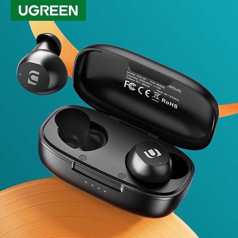 UGREEN 80636 HiFi TWS Stereo Headphones Wireless Bluetooth Earphones True Wireless Earbuds