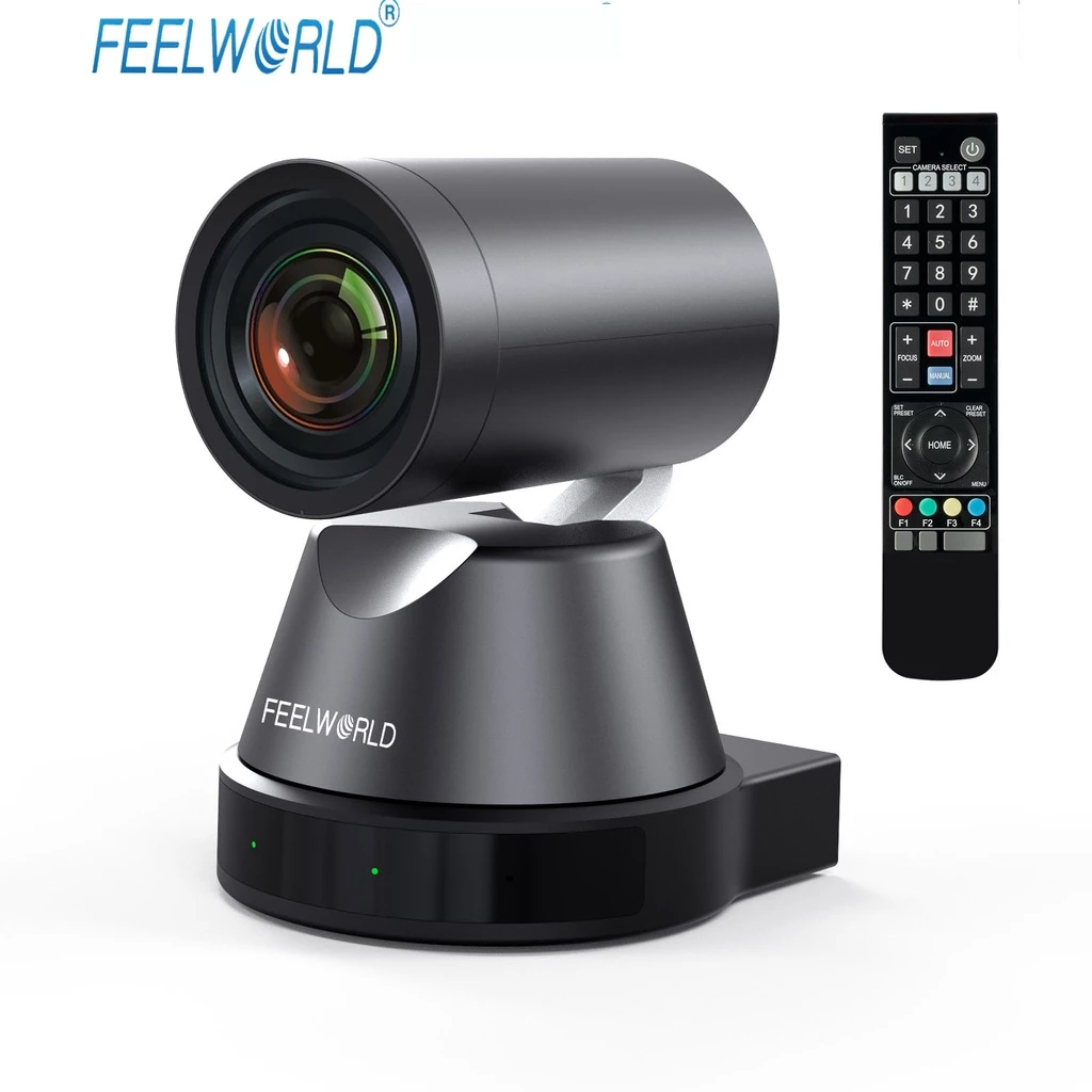 FEELWORLD 4K12X 4K PTZ Camera USB HDMI POE 12X Optical Pan Tilt Zoom