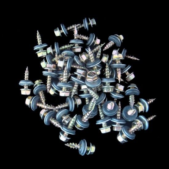 ATKC Self Tapping Screw TD525HW(ZY) #10 x 25.0mm Zinc Yellow (50PCS/PKT)
