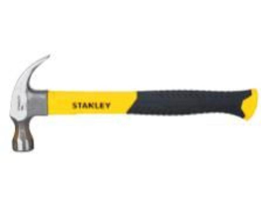 Stanley Heavyduty Fibre Handle Claw Hammer