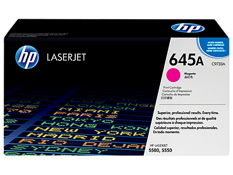 HP 645A Magenta Original LaserJet Toner Cartridge (C9733A)