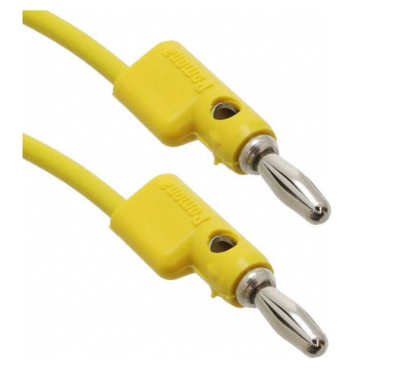 Fluke PATCH B-72-4 Banana Plug Patch Cord (yellow)