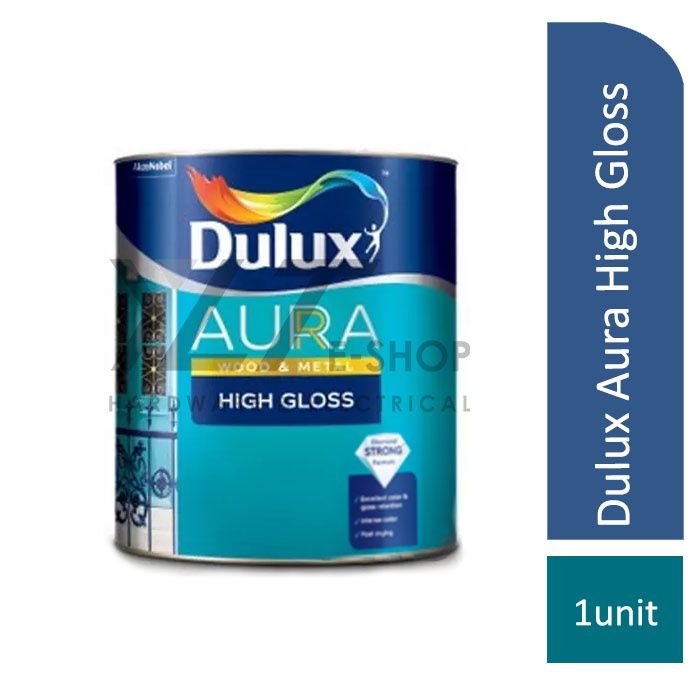 Dulux Aura High Gloss 5 Litre No. 437 Signal Red Ocha Dulux Aura High Gloss 5 Litre No. 437 Signal Red