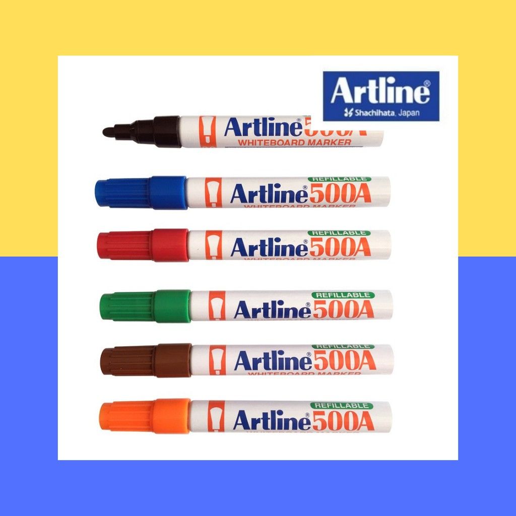 ARTLN Artline Whiteboard Marker Pen 500A/RED