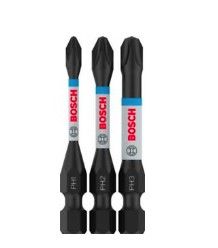 BOSCH PRO PH IMPACT BIT, PH1 X 55, PH2 X 55, PH3 X 55 MM, 3 PCS (2608522491)