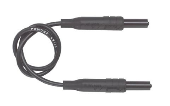 Fluke PATCH 4911A-36-0 Retr. Sheath Banana Plug (black)