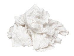 QP White Cotton Rags 20 Kg