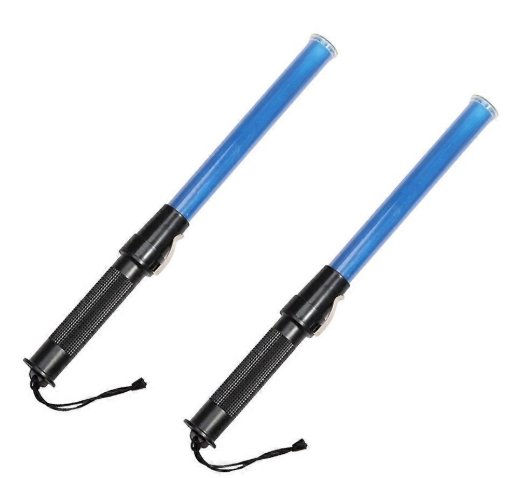 43CM traffic baton, LED warning light (2 PCS)