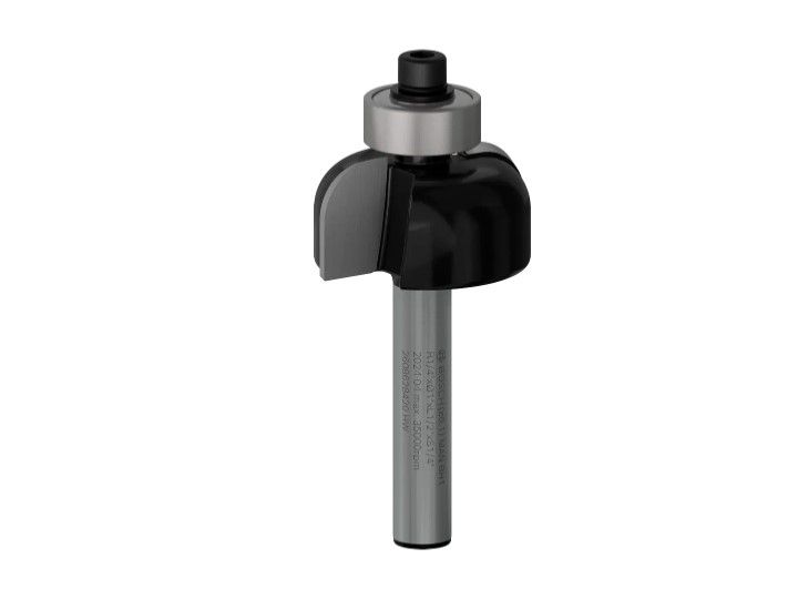BOSCH PRO ROUTER BIT COVE, R 1/4?, SHANK 1/4? (2608628420)