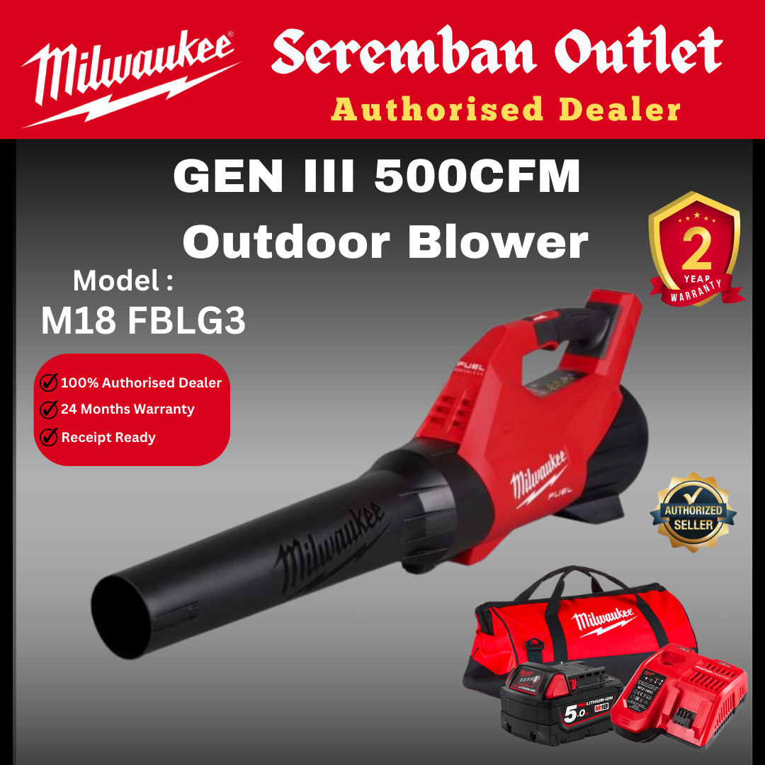MILWAUKEE M18 Air Blower 500FM / M18 FBLG3 / Outdoor Power Equipment / AIR BLOWER / MILWAUKEE SET / Milwaukee Blower