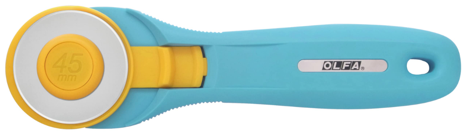 OLFA RTY-2/C AQUA 45MM ROTARY CUTTER